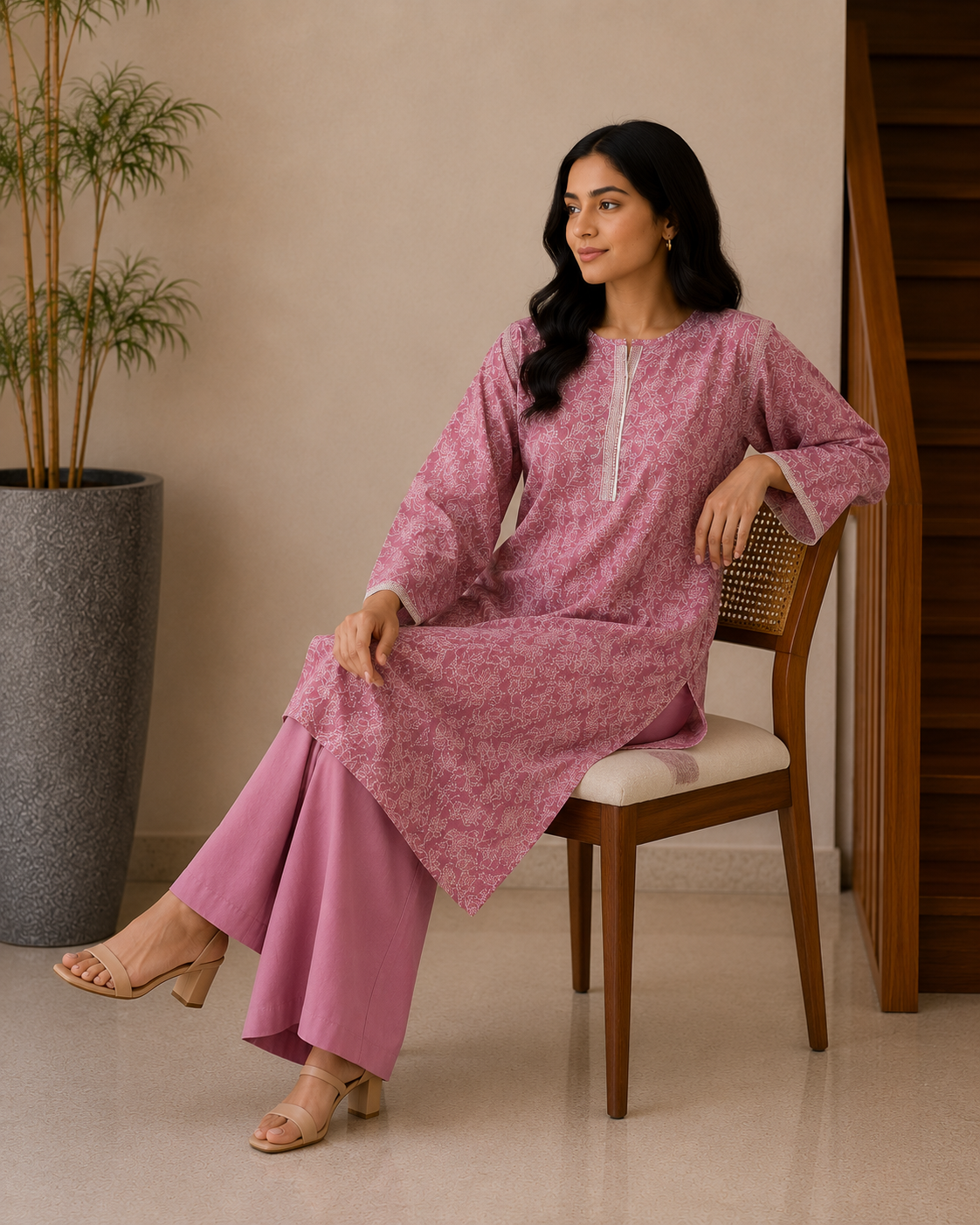 2 Piece Elegant Printed Lawn Suit - Image 3